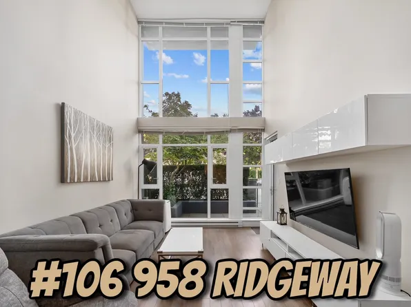 958 Ridgeway Ave #106, Coquitlam, BC V3K 0C5