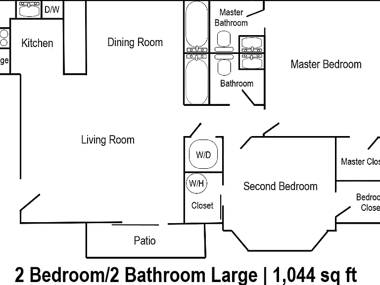 2x2L Floor Plan 2x2L Floor Plan