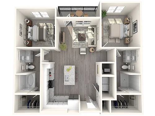 Floor plan B1