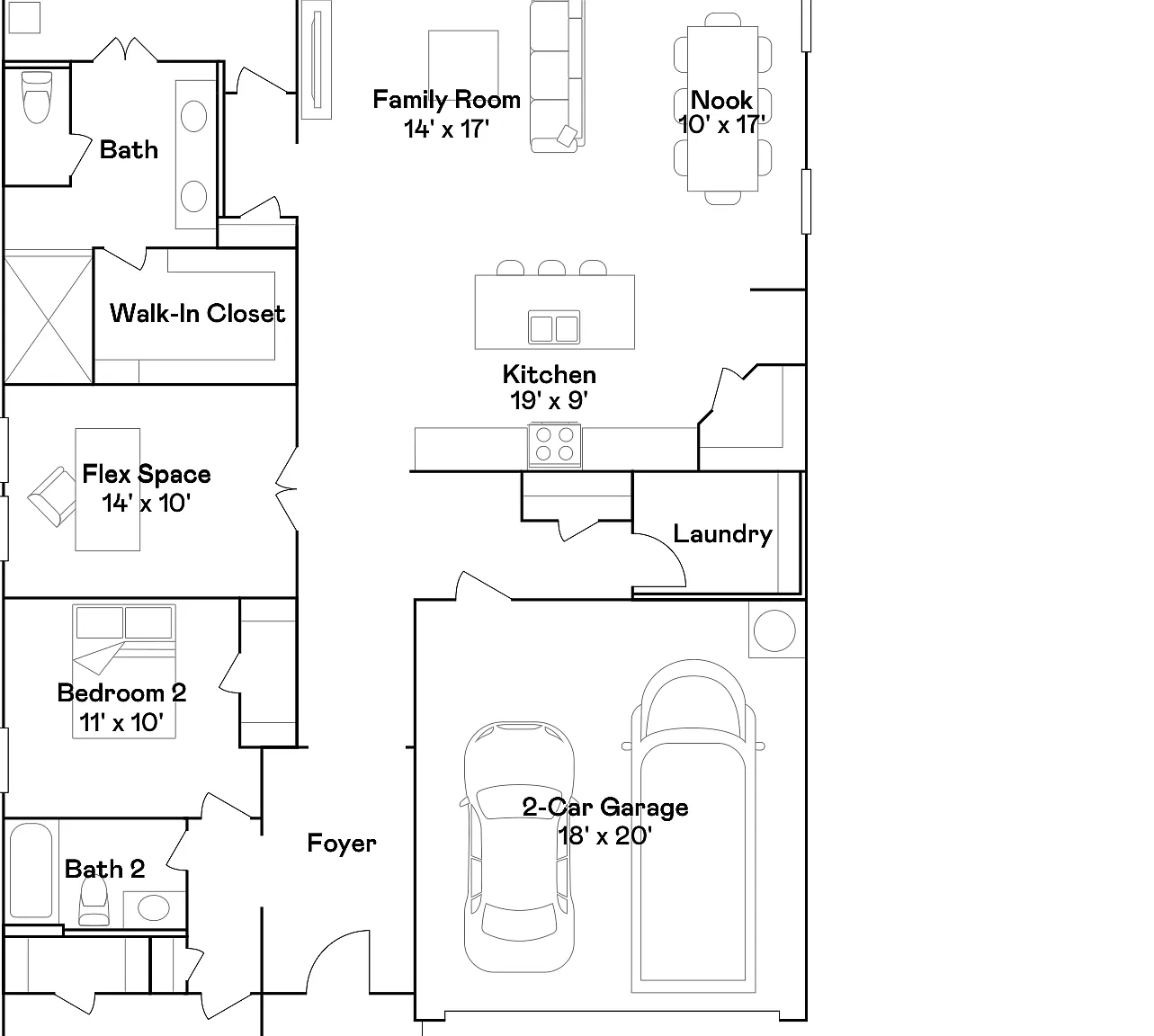 3 bed, 2.0 bath, 1970 sqft, $1,995 — Photo 2
