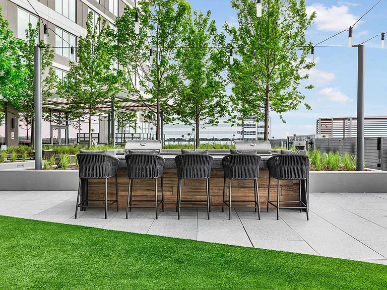 Fire up the flavor at our beautifully designed outdoor grilling station.