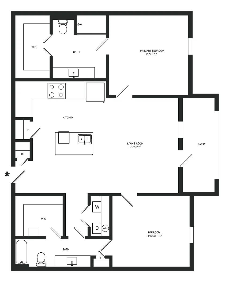 Floor plan Dawn