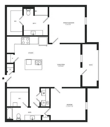 Floor plan Dawn