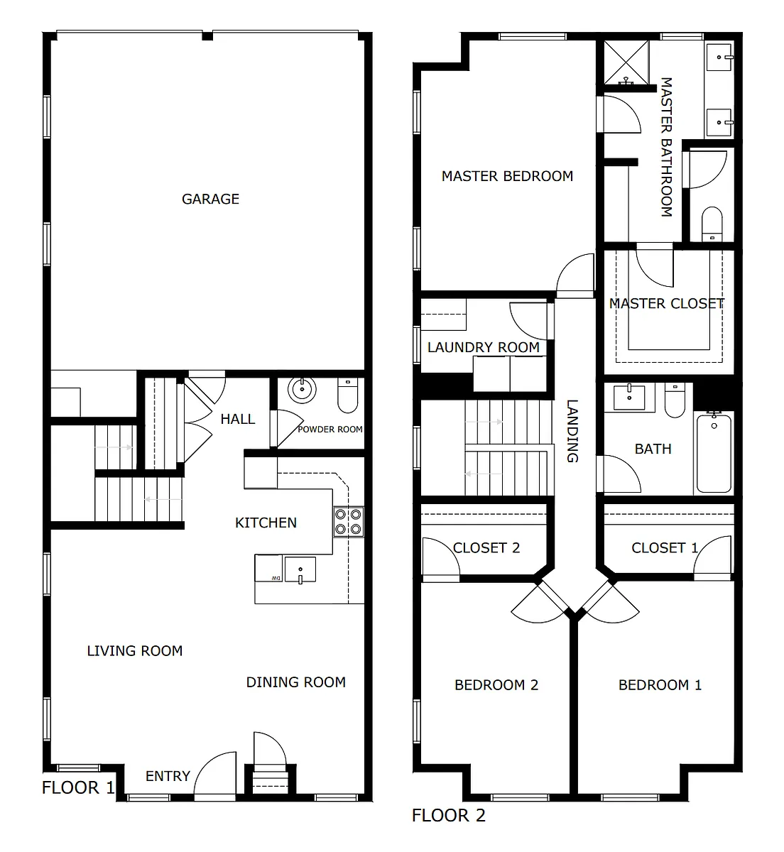 Floor plan B