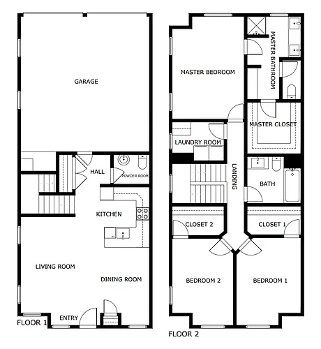 Floor plan B