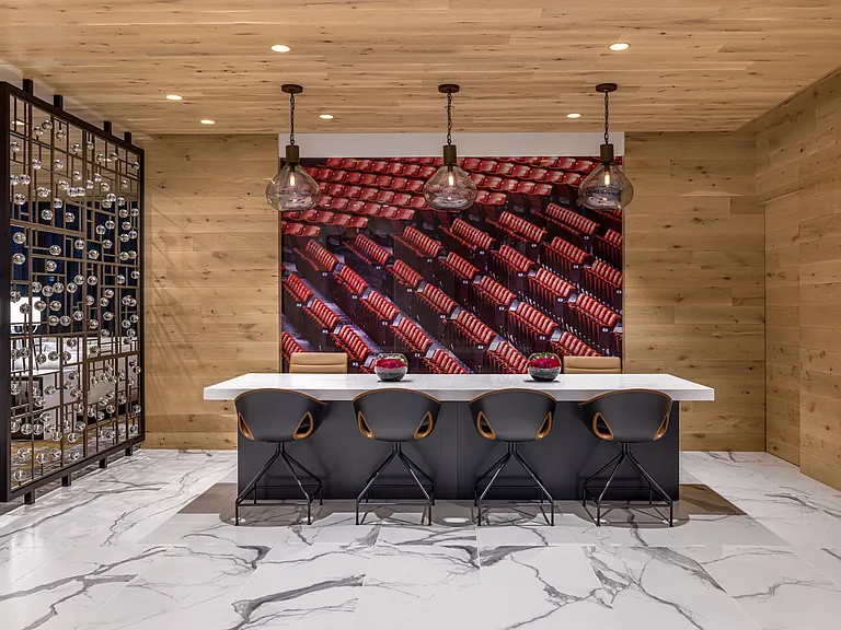 Leasing Office Located on Amenity Level