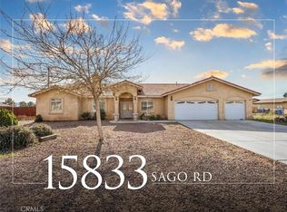 15833 Sago Rd, Apple Valley, CA 92307