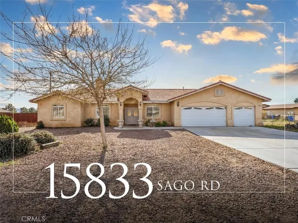 15833 Sago Rd, Apple Valley, CA 92307