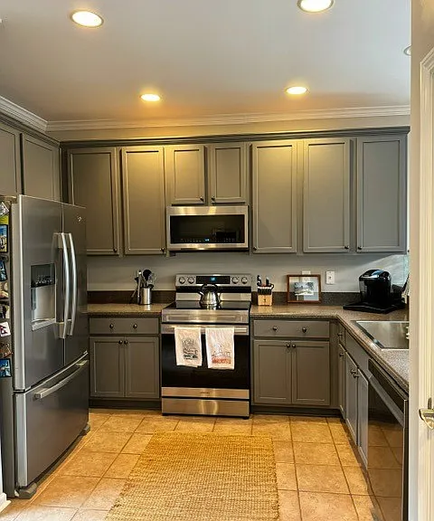 Kitchen - appliances were replaced last year.