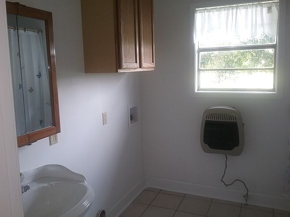 bathroom viewed from door