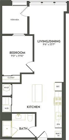 Floor plan A71