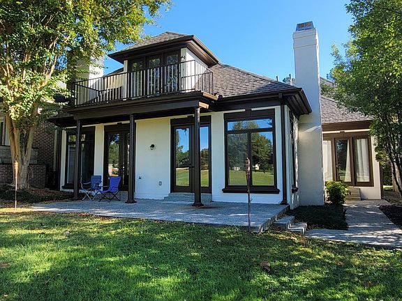Rear of house