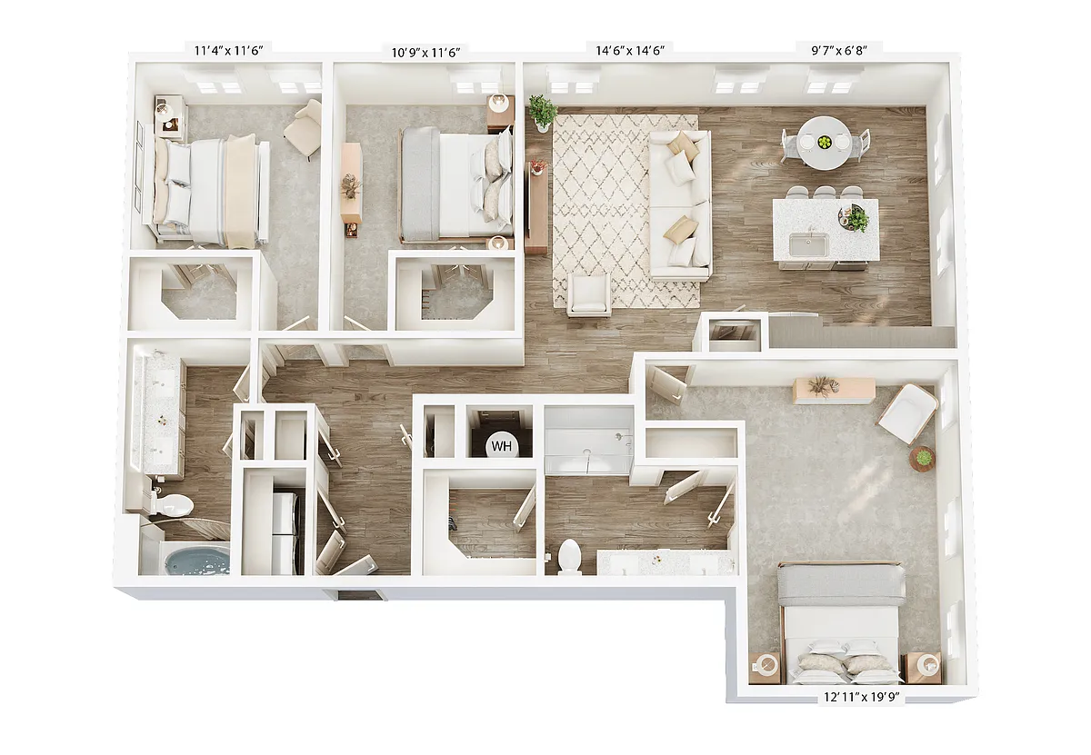 Floor plan C21