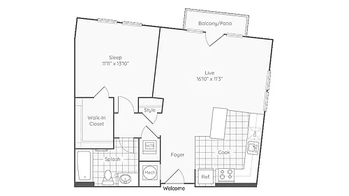 Floor plan Ashburn