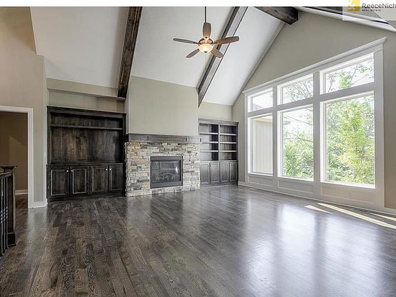 Easy care hardwood floors throughout the main level rooms