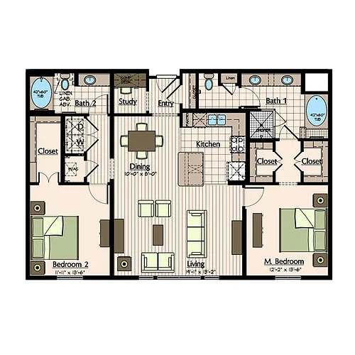 Floor plan Lexington