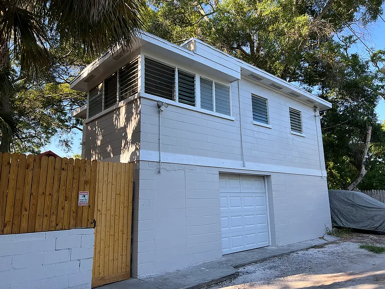 garage door with remote entry