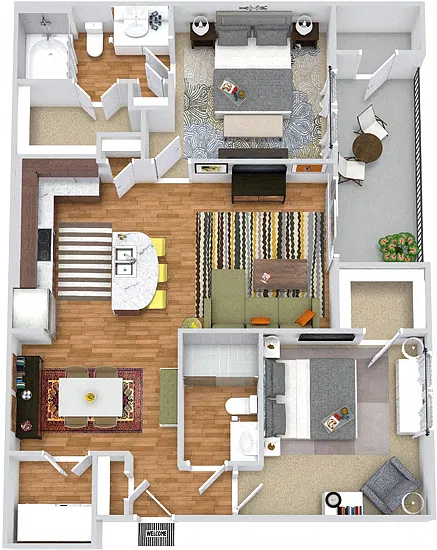 Floor plan The Sage