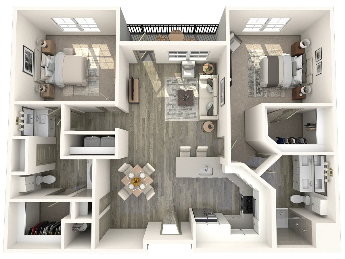 Floor plan B2