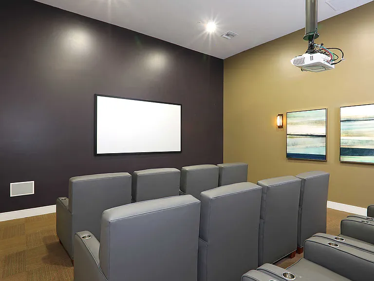 Media Room with HD Projector