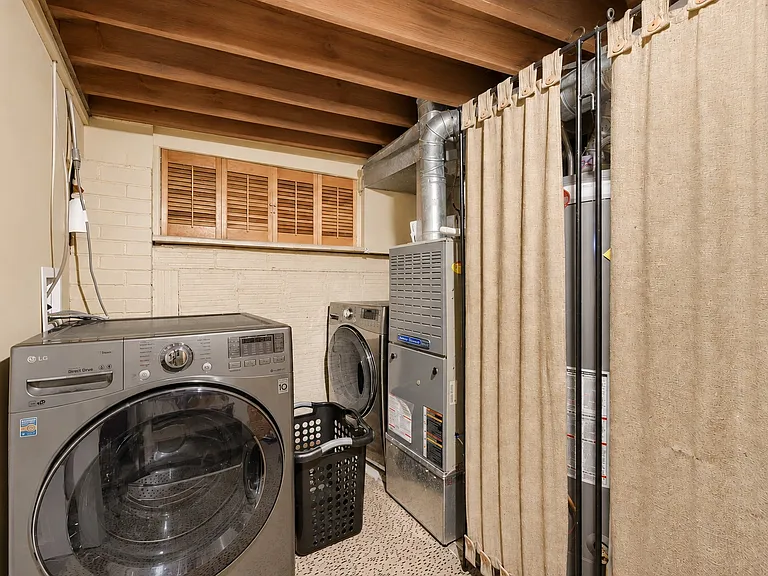Basement Laundry Area