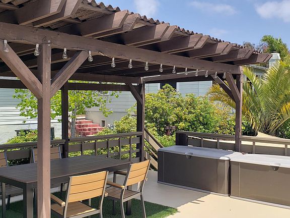 View from atop of garage port.