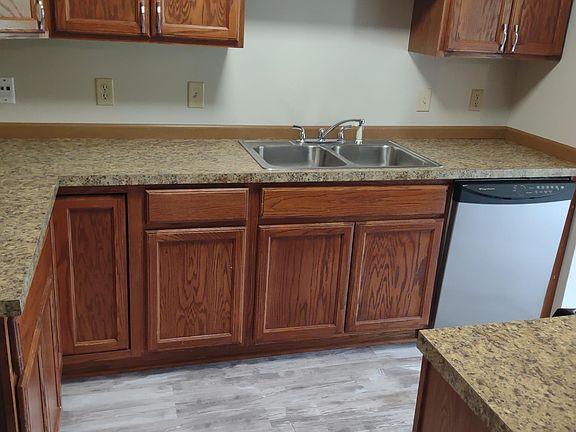 Walk through kitchen