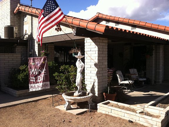 Fountains at entrance