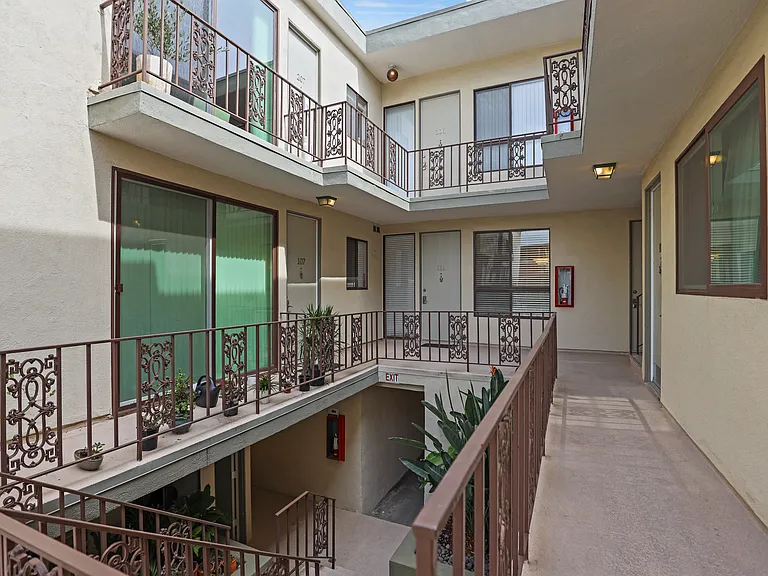 Upper Level of Courtyard