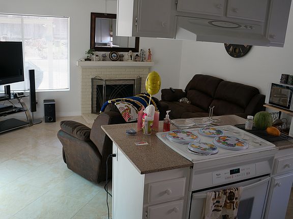 Kitchen & family room