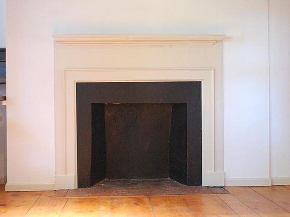 Fireplace in the big bedroom