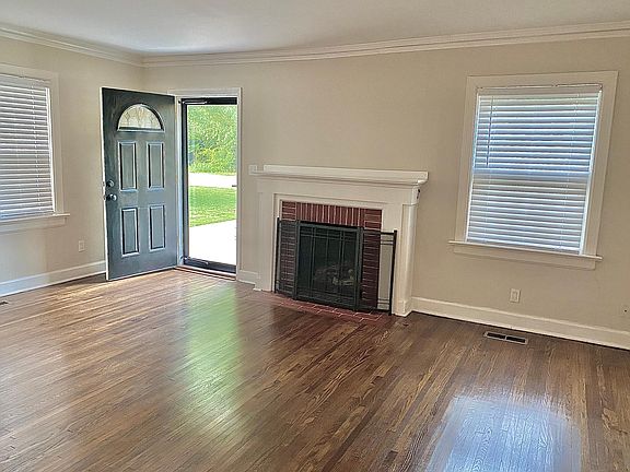 Living Room with Beautiful Harwood Floors