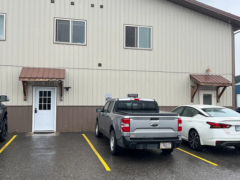 Outside of the building