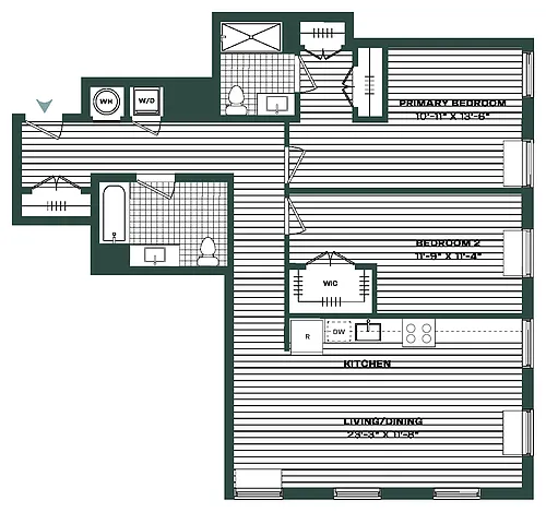 Floor plan B2