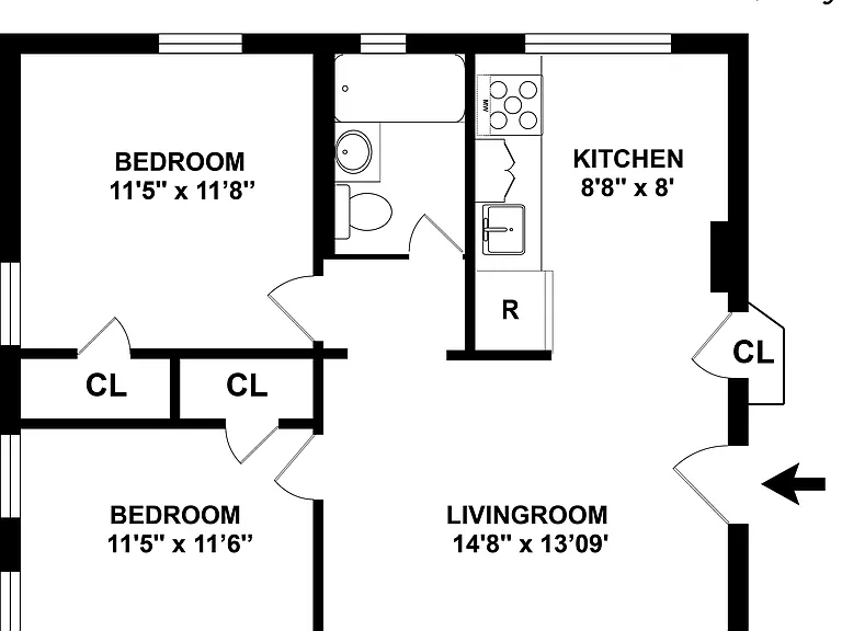 4119 Barnes Ave #2R — Photo 2