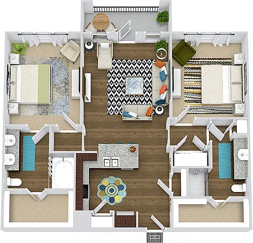 Floor plan The Balboa