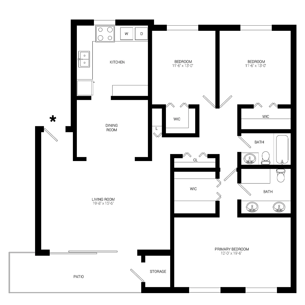 Floor plan The Okeechobee