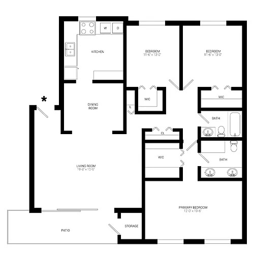 Floor plan The Okeechobee
