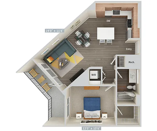 Floor plan A8-726