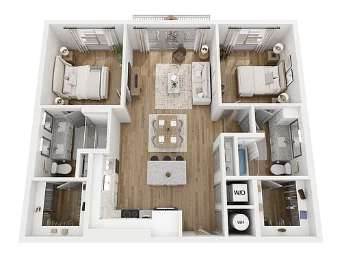 Floor plan B1