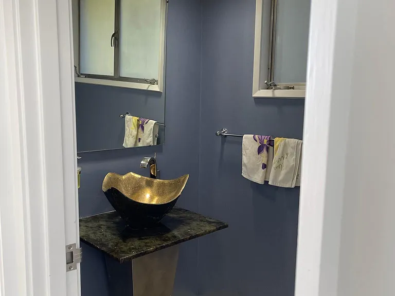 Main floor powder room