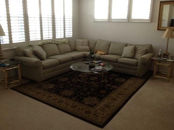 Living Room view as furnished (furniture not included, Unfurnished)