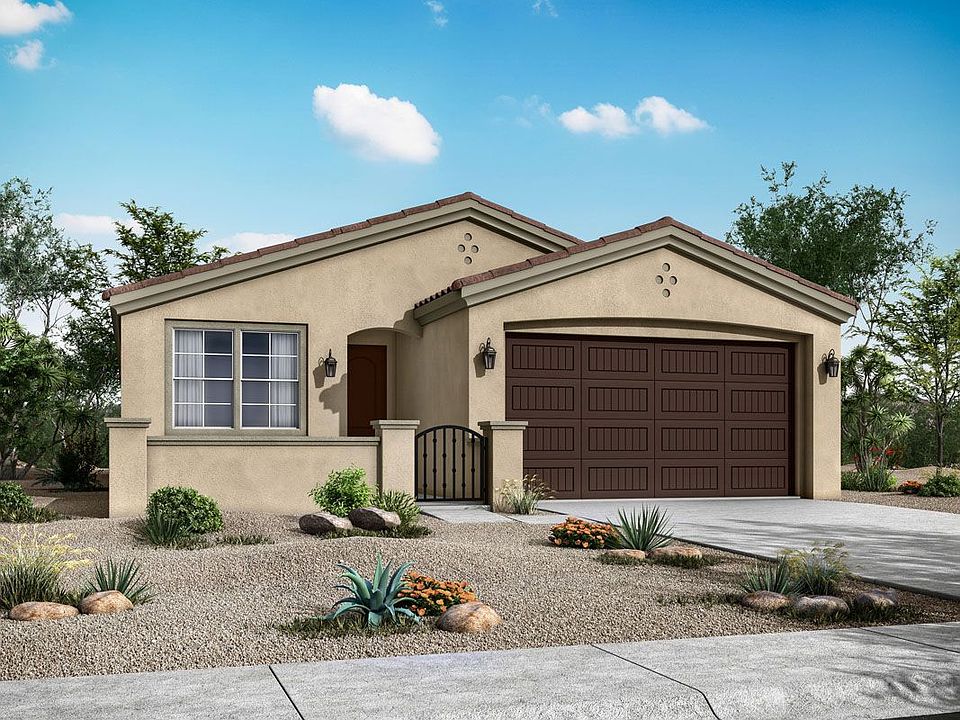 Oakmont floor plan with Spanish elevation by William Ryan Homes Phoenix