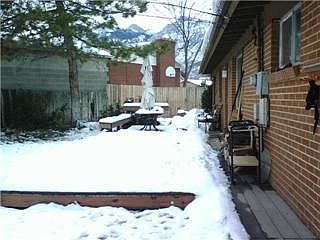 backyard deck