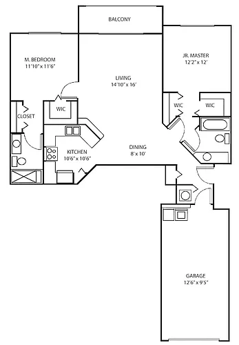 Floor plan B1