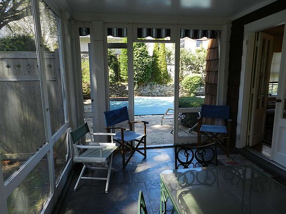 Porch to pool