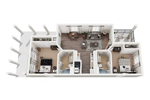 Floor plan B1 Floor Plan (Cottage)