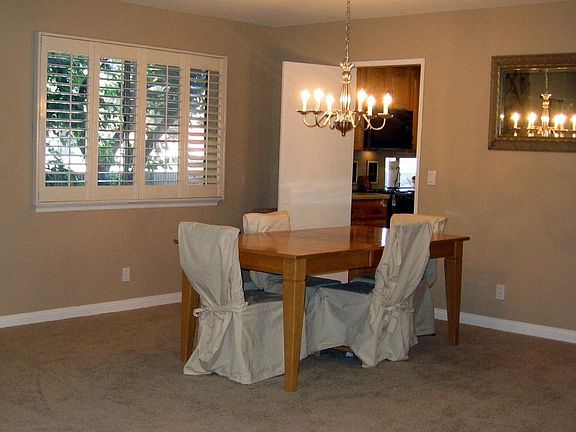 Dinning Area with new carpet