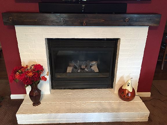 working propane fireplace
