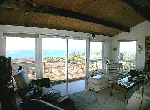 Living Room Opens to Deck